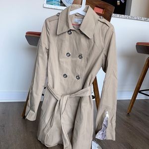 NEVER WORN- Via Spiga Short Trench Coat